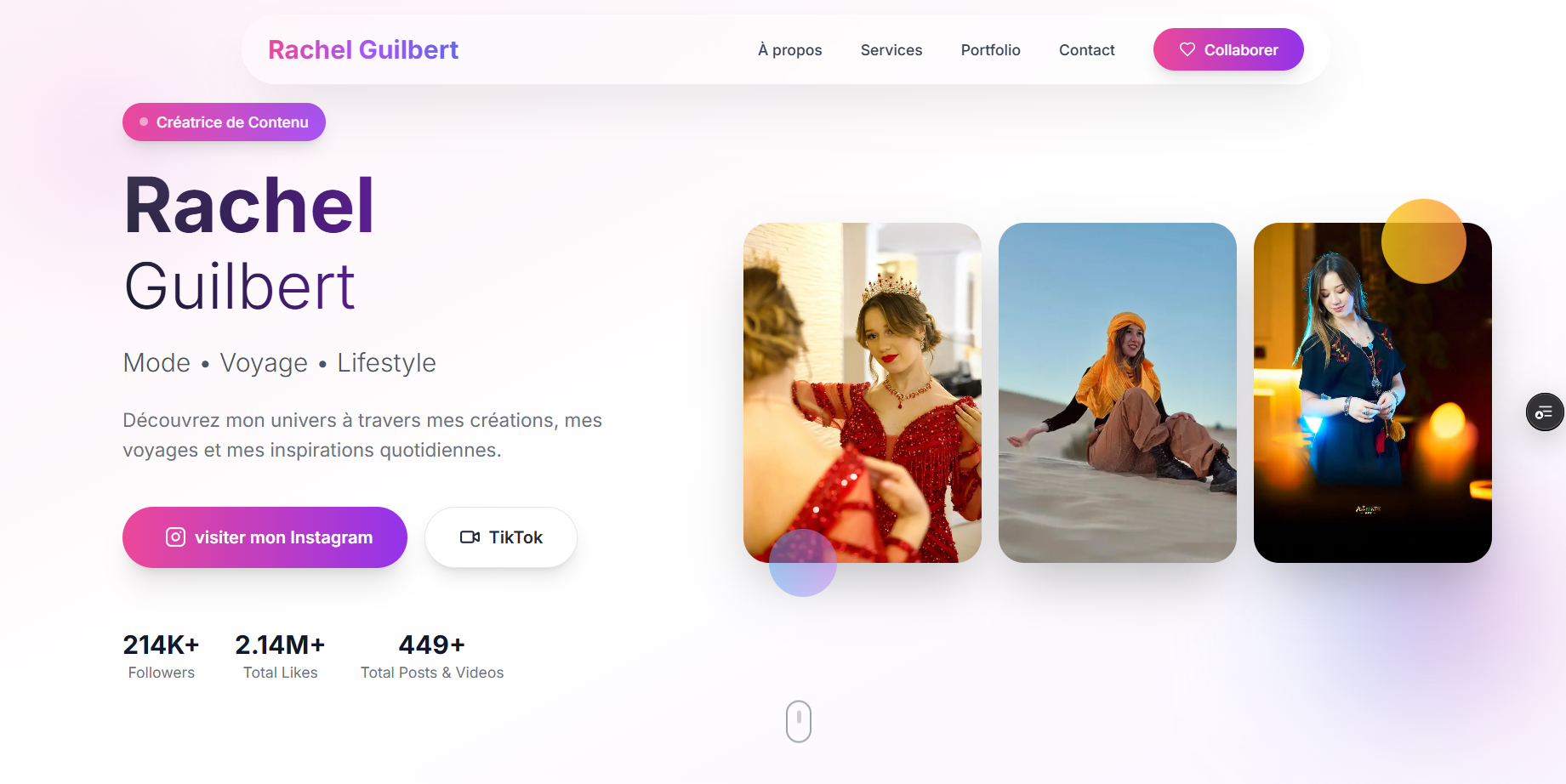 Portfolio de Rachel Guilbert